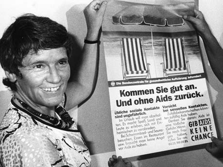 Rita Süßmuths Aidskampagne, AP