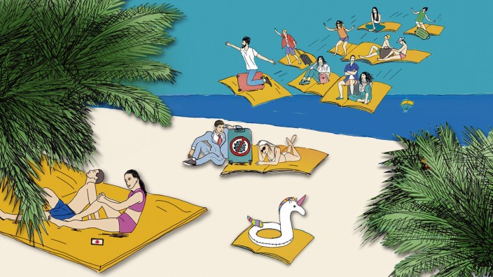 Nur mit Impfpass an den Strand? Debatte um Corona-Impfpflicht für Reisende
