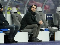 Manager Michael Preetz / Mimik unzufrieden enttäuscht / Geisterspiel Corona / / Fußball Fussball / DFL Bundesliga Herren