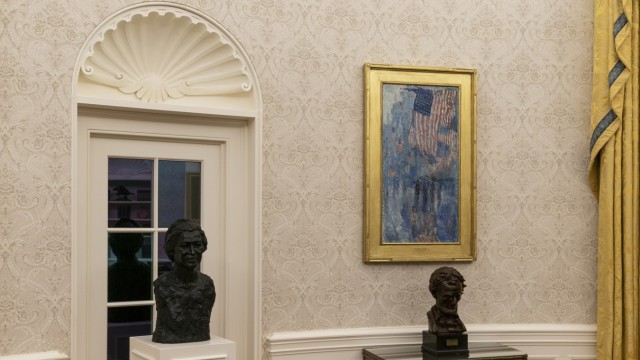 Oval Office: Rosa Parks (links) und Abraham Lincoln sind ins Oval Office gezogen.