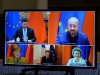 FILE PHOTO: EU Commission President von der Leyen and EU Council President Michel have a video conference with Chinese President Jinping, in Brussles
