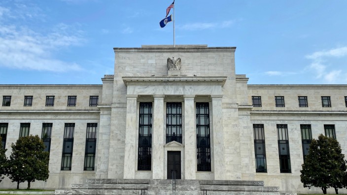 Finanzsystem: Das Gebäude der Federal Reserve in Washington.