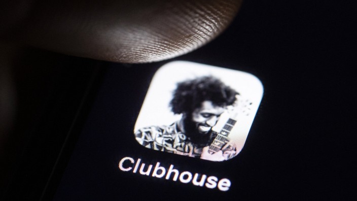 Clubhouse streicht Hälfte der Stellen: Sucht "seine Rolle in der Welt": Die App Clubhouse.