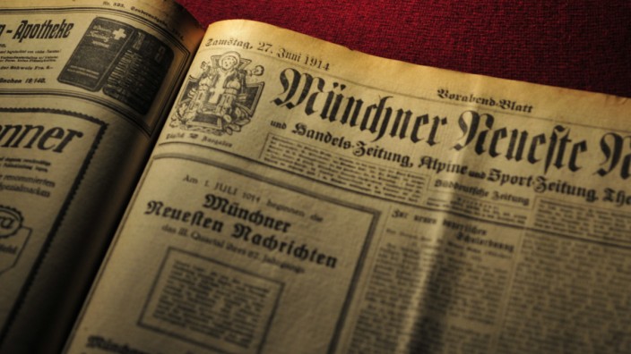 Münchner Neueste Nachrichten von 1914