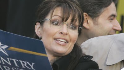 Sarah Palin: Sarah Palin begeistert die religiöse Rechte - ihre Anhänger betrachten Palins Vizekandidatur als Zeichen Gottes.
