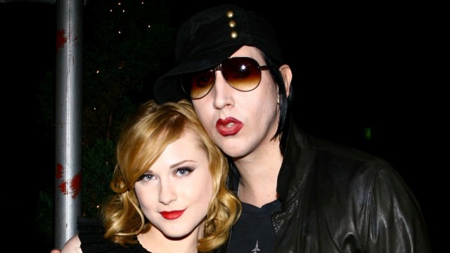Schwere Vorwürfe gegen Rockmusiker: Marilyn Manson und Evan Rachel Wood im Jahr 2007.