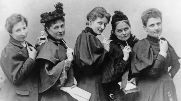 Frauenrechtlerinnen, um 1900
