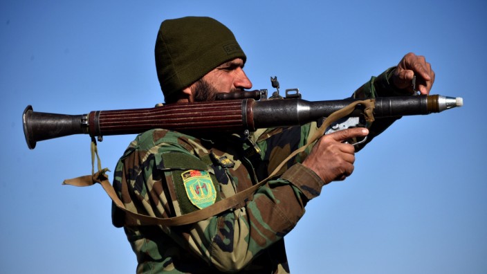 Afghanistan: Soldat der afghanischen Armee in der Provinz Kandahar