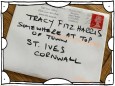Irgendwo oben in der Stadt: Ein Brief mit ungewöhnlicher Adresse hat es dank des umsichtigen Postboten bis ins richtige Haus in St. Ives (Cornwall) geschafft