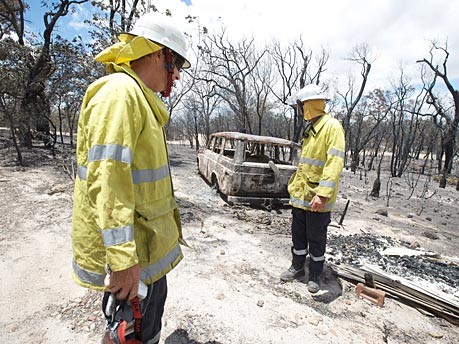 Feuer in Australien, dpa