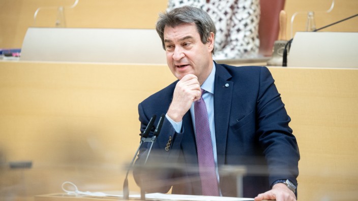 Bayerischer Landtag berät verlängerten Corona-Lockdown