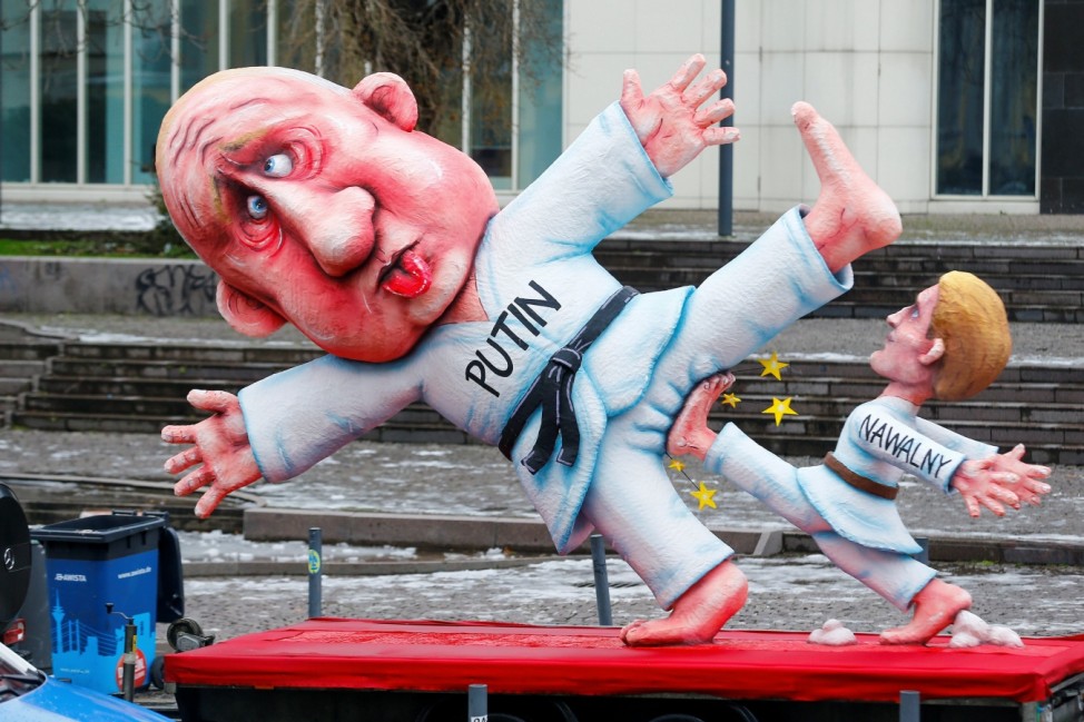 Cancelled ''Rosenmontag'' (Rose Monday) parade due to the COVID-19 pandemic, in Duesseldorf
