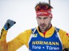 210217 Arnd Peiffer of Germany celebrates after competing in Men s 15 km Individual Competition during the IBU Biathlon