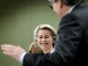 EU Commission head von der Leyen and EU commissioners hold news conference on plans to tackle COVID-19 variants