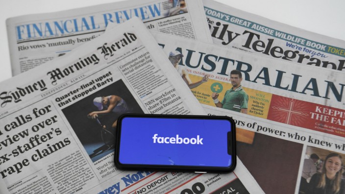 Facebook blockiert Medieninhalte in Australien