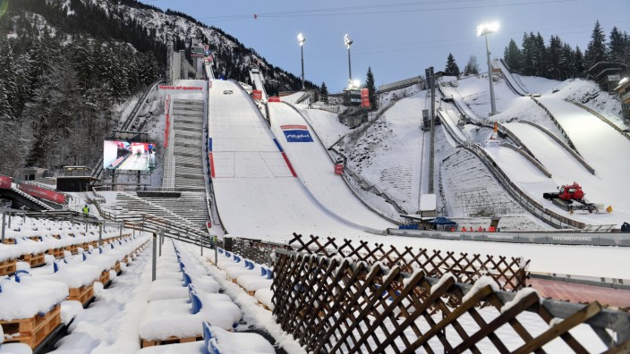 Die Nordische Ski-WM in Oberstdorf (23. Februar bis 7. Maerz) findet ohne Zuschauer statt. Dies gaben die Organisatoren