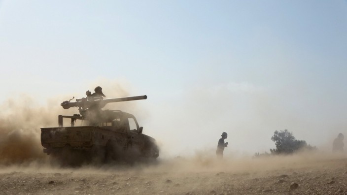 Vereinte Nationen: Von Saudi-Arabien unterstützte Truppen kämpfen nahe Marib gegen Huthi-Rebellen.