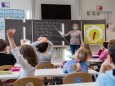 Corona und Schule: Unterricht an einer Grundschule während der Corona-Pandemie