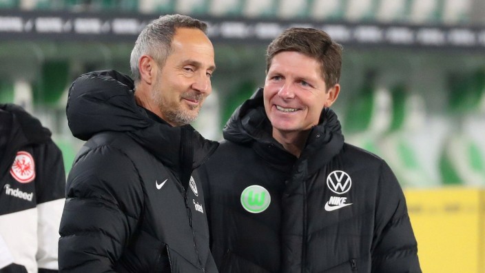 Bundesliga: Die Trainer Adi Hütter (Eintracht Frankfurt) und Oliver Glasner (VfL Wolfsburg)