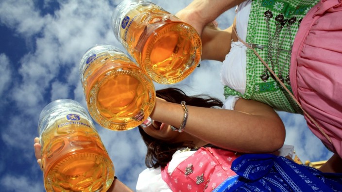 Oktoberfest 2022: Das Hauptgetränk auf der Wiesn: Bier.