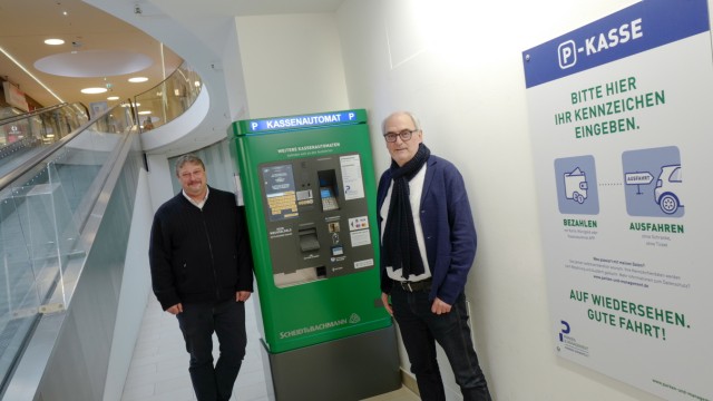 Allach/Untermenzing: Werner Nuoffer (rechts) und Anton Jais glauben fest daran, dass sich ihre Form des Parkens künftig in Deutschland durchsetzen wird.