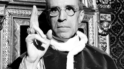 Meinungskampf um Papst Pius XII.: Drohte den Nazis nicht mit Exkommunikation: Papst Pius XII.