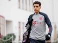 FC Bayern: Jamal Musiala beim Training an der Säbener Straße