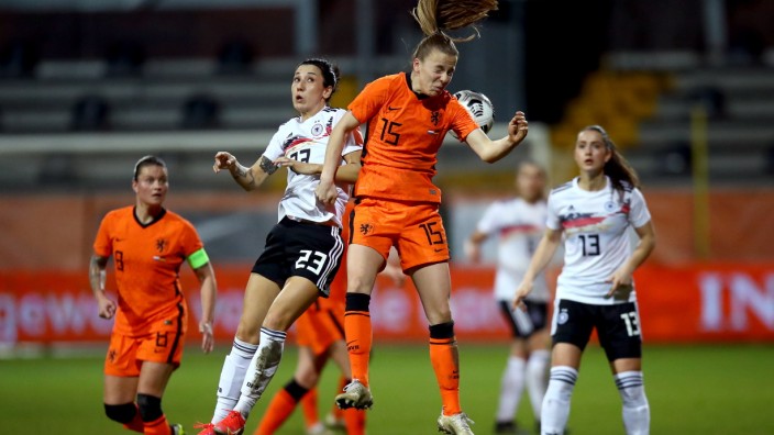 Netherlands Women's v Germany Women's - Three Nations.One Goal. Tournament