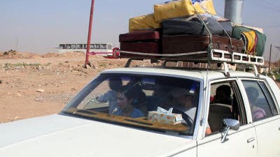 Nordirak: Irakische Christen verlassen Mossul. Hunderte oder sogar Tausende sollen es in der letzten Woche gewesen sein.