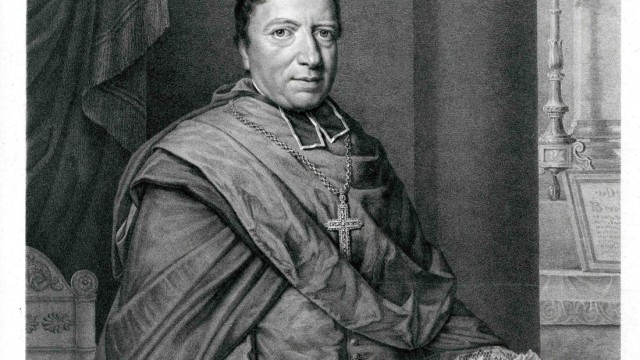 200 Jahre Erzbistum: Lothar Anselm von Gebsattel war der erste Erzbischof.