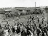 Stukenbrock Kriegsgefangenenlager Befreite Gefangene von Stalag 326 ein Kriegsgefangenenlager mit