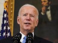 U.S. President Biden speaks about the administration's coronavirus response at the White House in Washington