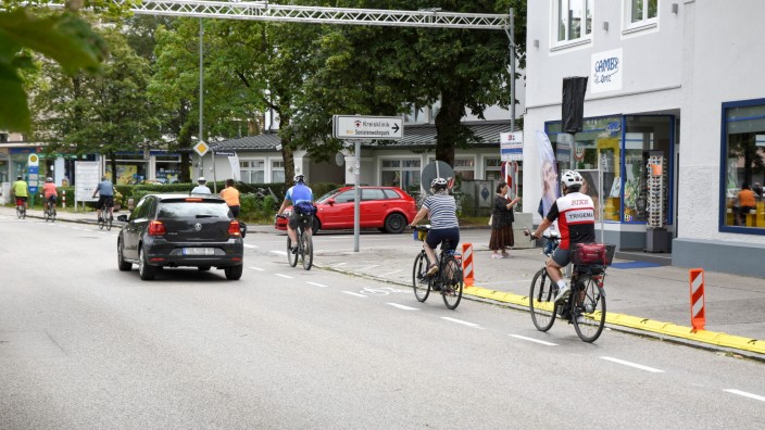Verkehr in Bad Tölz-Wolfratshausen: Radfahrer gehören zur Risikogruppe im Straßenverkehr. Die Zahl der Stürze hat vergangenes Jahr um über 50 Prozent zugenommen.