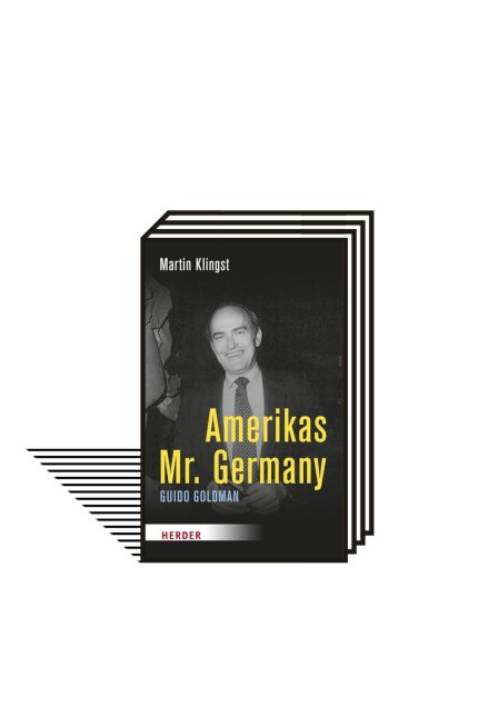 Biografie: Martin Klingst: Amerikas Mr. Germany. Guido Goldman. Herder-Verlag, Freiburg 2021, 240 Seiten, 26 Euro. E-Book: 20,99 Euro.