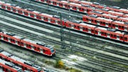 Martin Zeil: "Die zweite Stammstrecke hat eine große Bedeutung": der Betriebshof der S-Bahn in München-Steinhausen.