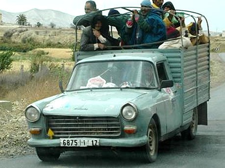 Peugeot 404 in Marokko