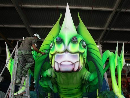 Südamerika Brasilien Karneval Rio de Janeiro, dpa