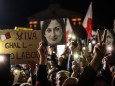 Malta: Proteste in Valletta, die eine Aufklärung des Mordes an Daphne Caruana Galizia fordern