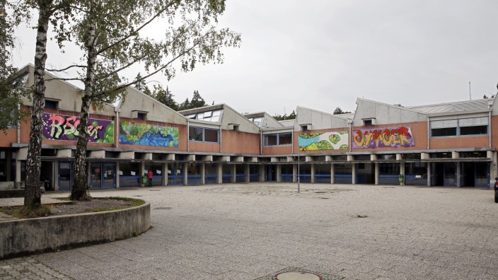 Kreishaushalt: Große Investitionen: Das Schulzentrum Geretsried (Realschule und Gymnasium) ist eine Dauerbaustelle.