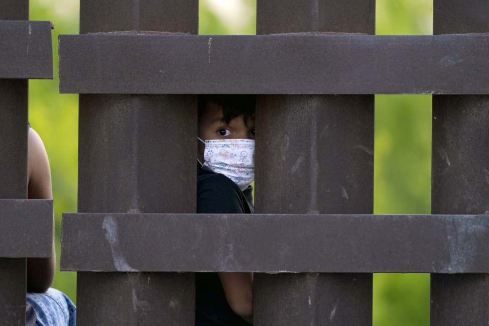 Migrantenkinder an der Grenze zwischen den USA und Mexiko