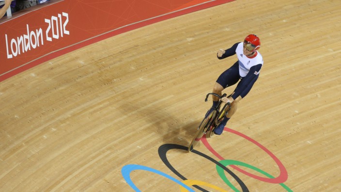 Doping im Radsport: Erfolgsgeschichte mit Schatten: Chris Hoy gewann bei den Olympischen Spielen in London eine von acht britischen Rad-Goldmedaillen.
