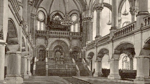 München: Die alte Münchner Hauptsynagoge hatte eine Orgel.