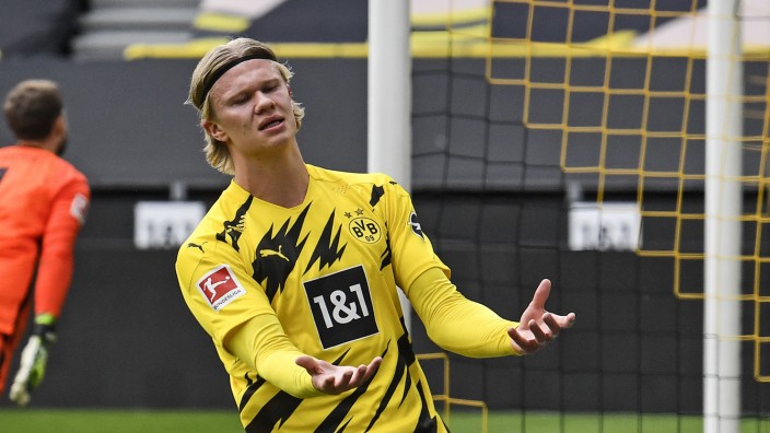 Borussia Dortmund: Schickte seinen Vater und seinen Berater durch halb Europa: Erling Haaland.