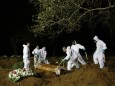 Coronavirus in Brasilien: Begräbnis auf einem Friedhof in Sao Paolo