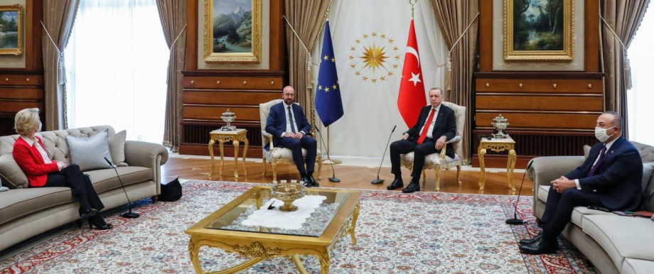 EU-Spitzen treffen Erdogan in Ankara