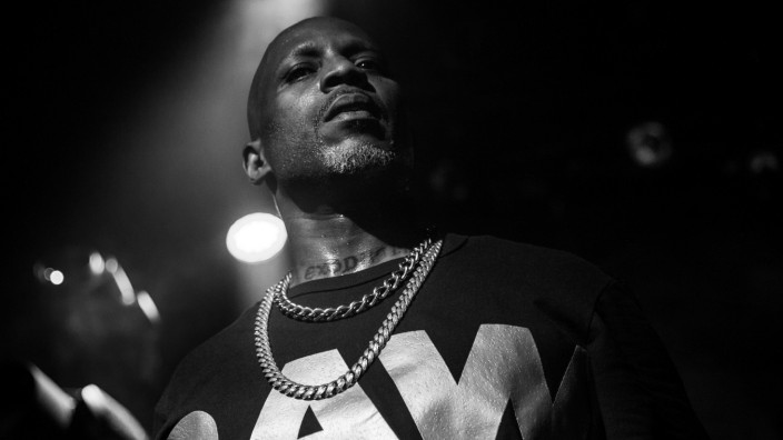 April 1 2019 Manhattan New York U S DMX stops to listen to the crowd on his first night of t