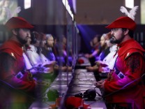 Gaming: Spieler auf der Computerspielmesse Gamescom 2018 in Köln