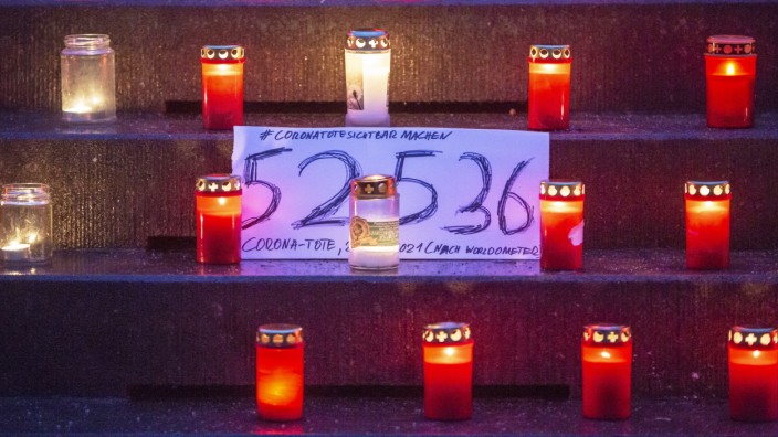Candle Light Memorial For COVID-19 Victims