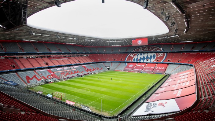Bayern München - leere Arena