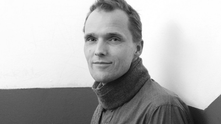 Zum Tod von Sven Lager: Der Autor Sven Lager im Jahr 2003 in der Berliner Volksbühne.